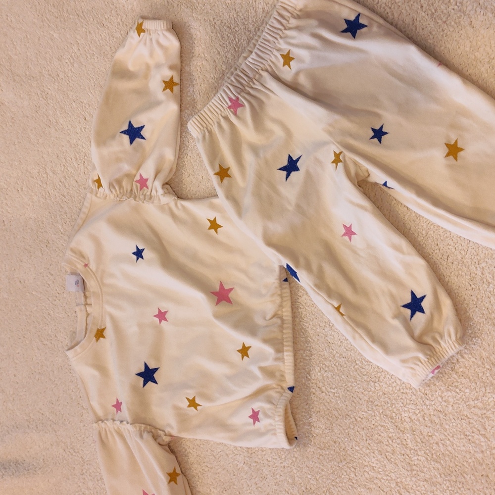 12/18m sweatshirt/pants set 4pc lot old navy Cat & Jack - Picture 6 of 11